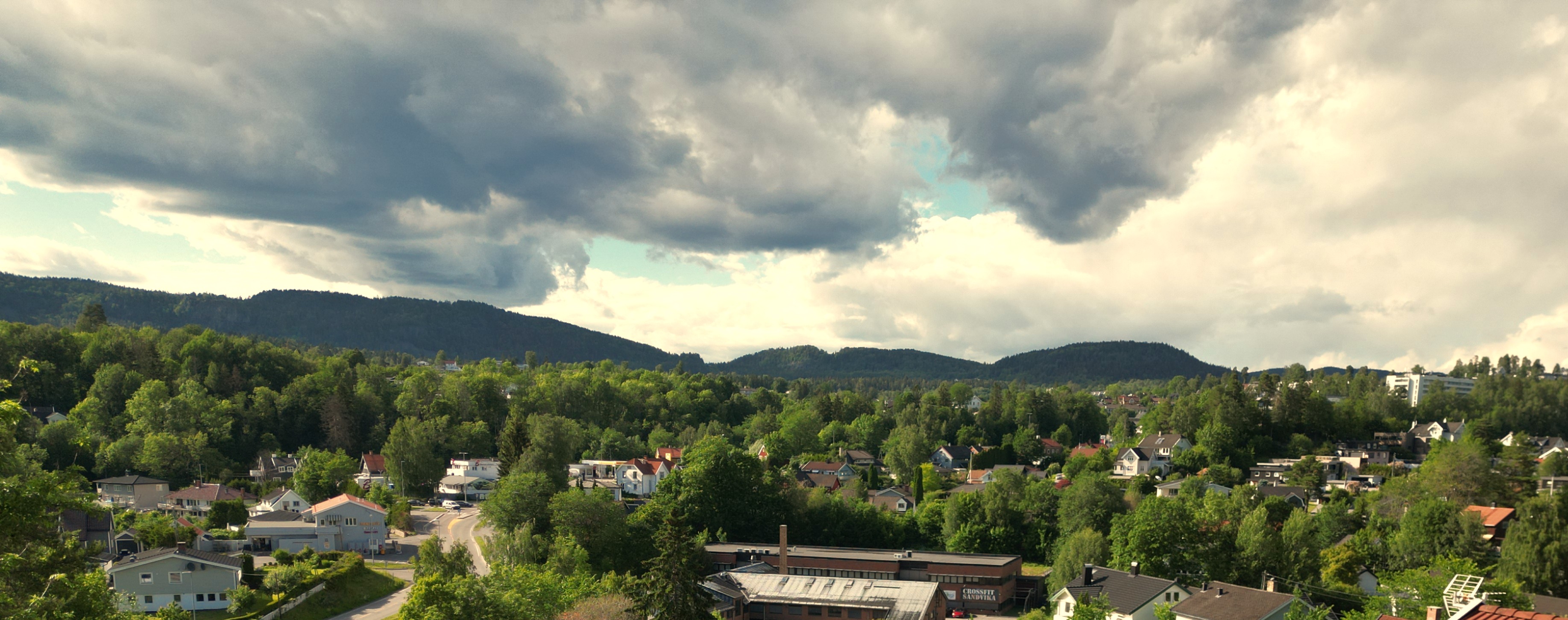 Utsikt fra CØV49 – panorama over Bærum